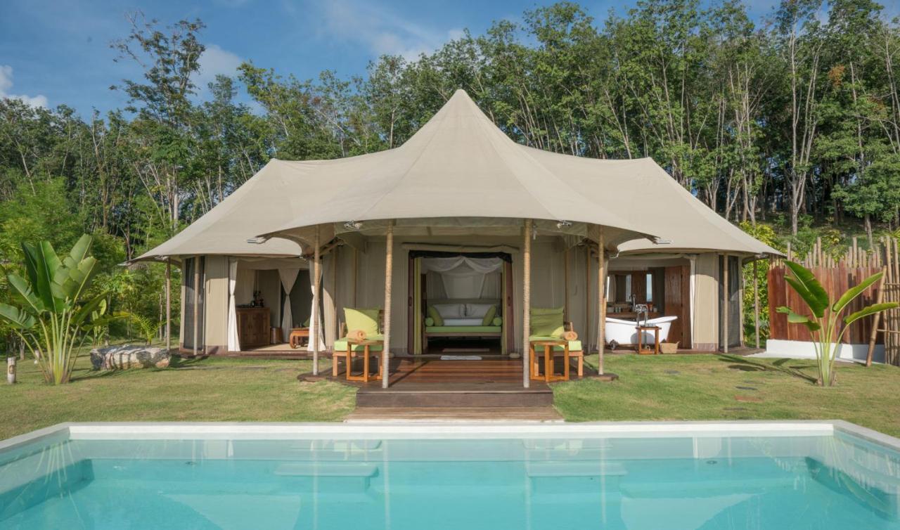 9 Hornbills Tented Camp (Adults Only) Koh Yao Yai Eksteriør billede
