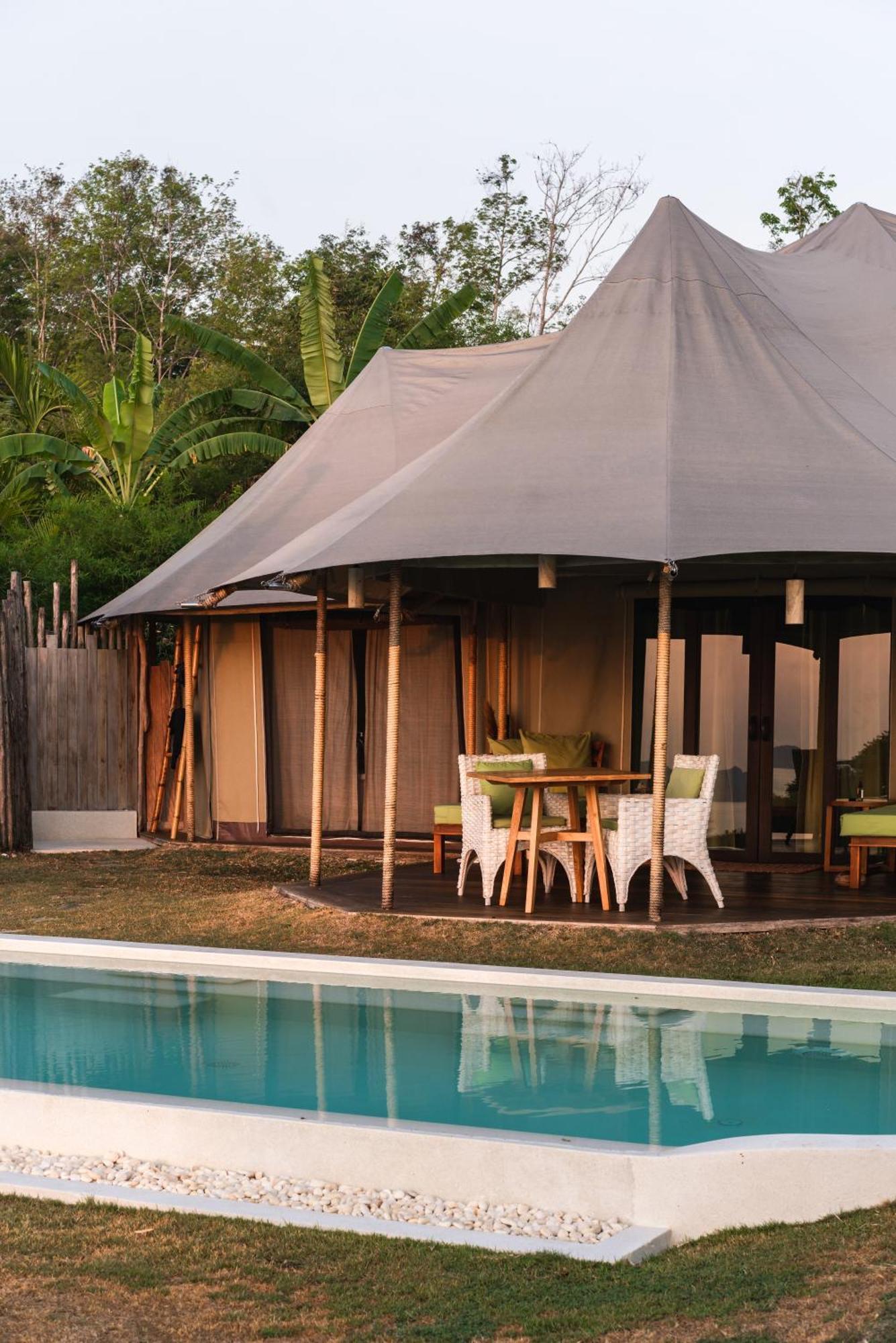 9 Hornbills Tented Camp (Adults Only) Koh Yao Yai Eksteriør billede