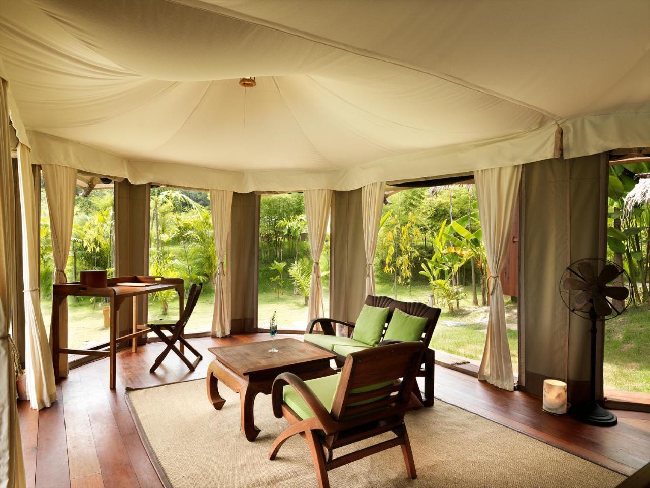 9 Hornbills Tented Camp (Adults Only) Koh Yao Yai Eksteriør billede