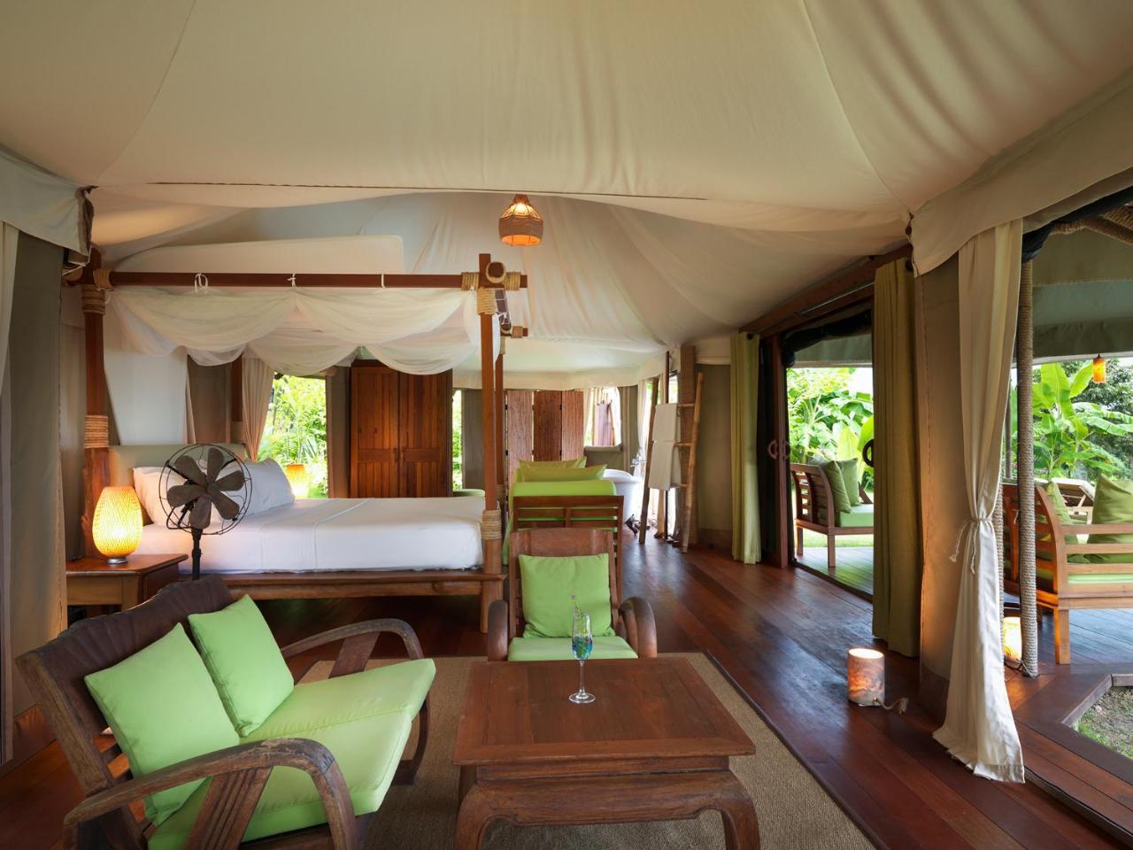 9 Hornbills Tented Camp (Adults Only) Koh Yao Yai Eksteriør billede